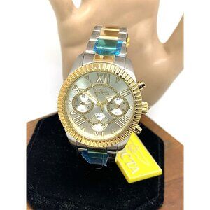 Invicta Women's Watch 21425 Angel Quartz Chronograph Two Tone Steel 36mm